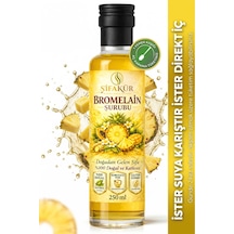 Şifakür Bromelain Şurubu Ananas L-karnitin C Vitamini 250ml Günlük Destek