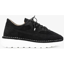 Valmenti Zoe Kadın Siyah Süet Hakiki Deri Sneakers & Spor Ayakkabı 775 26511 Bn Ayk Y24 Siyah