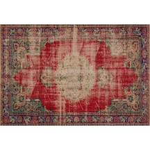 Vintage Eskitme El Dokuma Halı 169 X 253 Cm 9124