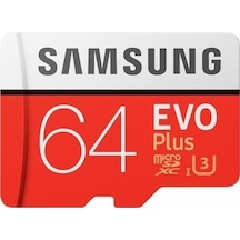 Samsung  Evo Plus 64Gb 100 Mb/S Microsdxc Kart (Sd Adaptör) Mb-Mc6