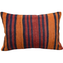 Zehra Abla Halı Yeni El Dokuma Dekoratif Kilim Kırlent Yastık Kılıfı 6237