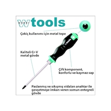 Weber Tools Yıldız Uçlu Tornavida Ph3 x 150 MM Somunlu Gövde