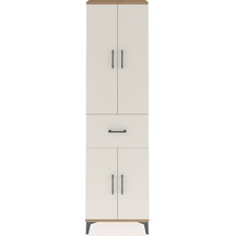 Arges Dolap 2 Raflı Tek Çekmeceli Tek Askılı 60x30x221 Çam-ay... Çam