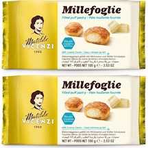 Matilde Vicenzi Millefoglie Süt Kreması Ve Beyaz Çikolata Dolgulu Milföy Tatlı 100 G 2 Adet