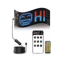 Hymark Programlanabilir 17x7cm Matrix Kayan Yazı Emoji Led Ekran