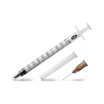 Set Inject 1ml 3p insülin Enjektör Şırınga 250 adet 26G iğneli