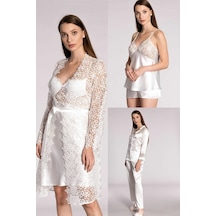 Pierre Cardin 6125 6 Lı Saten Çeyiz Seti