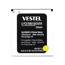Vestel Uyumlu Venüs V3 5000 Kalitesinde Batarya Pil