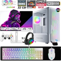 Fazeon Astra X330 R5-5600X 32 GB 1 TB M.2 NVMe SSD 16 GB RX9060XT 24.5" Free Dos Masaüstü Oyuncu Bilgisayarı