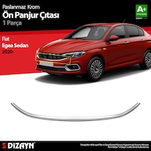 S-Dizayn Fiat Egea Sedan Krom Ön Panjur Çıtası 2020 Üzeri