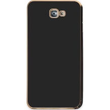 Newface Samsung Galaxy J7 Prime Kılıf Volet Silikon - Siyah