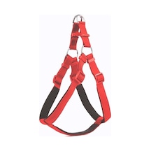 Doggie Comfort Dokuma Ronin Köpek Göğüs Tasması XxLarge Kırmızı