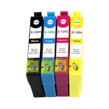 Uyumlu Kartuş Epson T1282 C13T12824020 Mavi