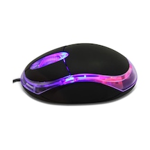 Everest Km-6809 Usb Siyah Işıklı Optik Mouse Kdo