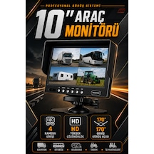 10'' İnç Vga Çıkışlı Kumandalı Tır Kamyon Otobüse Uygun Monitör
