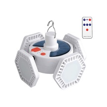 V169 4 Taraflı Açık Kamp Işıkları Solar Şarj Acil Çadır Işıkları Destek Telefon Şarjı Rc Versiyonu