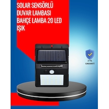 Solar Enerjiyle Çalışan Ip65 Su Geçirmez 20 Led Duvar Lambası 85516924