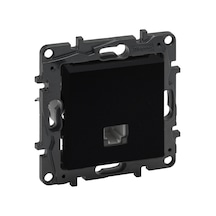 Legrand Raventi Serisi Rj11 Telefon Prizi 1 Çıkış Siyah - 768629