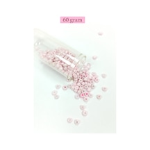 Dökme Cam Kum Boncuk Büyük Boy 6/0 4 Mm - 60 Gram - Toz Pembe - Bnc113 Diğer