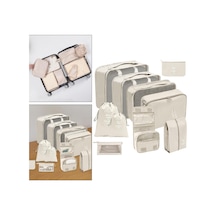 Suntek 10 Adet Sıkıştırma Ambalaj Küpleri Seyahat Bagaj Diğer