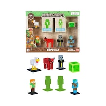 Minecraft 3d Toppeez 8 Pack Deluxe Box Set2