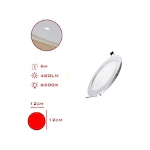 Leva Led Panel Yuvarlak Slım Sıva Altı 15w Beyaz I Beyaz