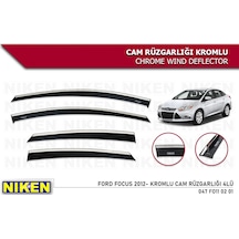 Ford Focus 2011 2012 2013 2014 2015 Kromlu Cam Rüzgarlığı Niken