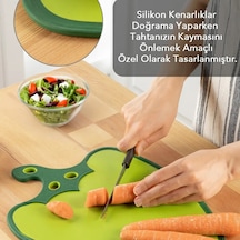 Dolma Biber Figürlü Kaydırmaz Kesme Tahtası Doğrama Panosu Diğer