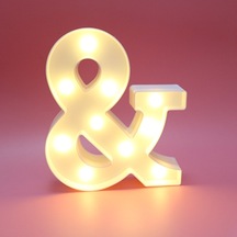 Dekoratif Led Işıklı & İşareti