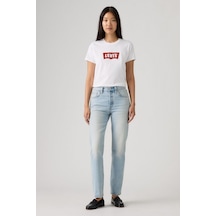Levi's 501 Original Local Tr Fine Marks Light Indigo Kadın Jean-14328 Açık Mavi