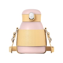 Suntek Spor Yetişkin Çocuklar Pembe Için Saman 480ml Ile Vakum