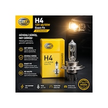 H4 12v 60/55w Halojen Uzun Kısa Far Ampulü  Tekli