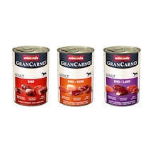 Animonda Gran Carno 3 Çeşit Karma Köpek Konserve 400 G X 3 Adet