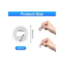 60 Adet Nfc Etiket 25 Mm Nfc Çıkartma Ntag213 Nfc 213 Gün Yeniden Yazılabilir Nfc Kartlar Programlanabilir 144 Bayt