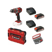 Einhell Tp-cd 18/50 Li-ı Bl Solo Akülü Vidalama Seti + 2 X 2.5 Ah Starter Kit Bits Uç + Çanta