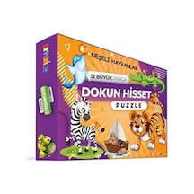 Neşeli Hayvanlar - Dokun Ve Hisset Puzzle