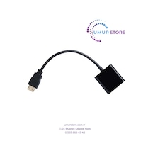 Hdmı To Vga Dijital - Analog, Full Hd 1080p,tak Çalıştır Görüntü Dönüştürücü Kablo