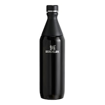 Stanley All Day Slim Soğuk Su Şişesi Termosu, Siyah, 0.60 Litre Çok Renkli