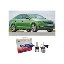 Skoda Rapid Sis Far Ampulü H11 Duo Yeni Seri Beyaz 2013-2019