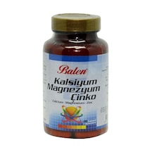 Balen Kalsiyum & Magnezyum & Çinko Kapsül - 90 Kapsül X 709 Mg