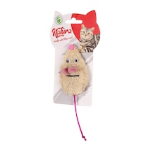 Natura PTC-050 15 CM Doğal Sünger Fare Kedi Oyuncağı Natura PTC-050 15 CM Doğal Sünger Fare Kedi Oyuncağı