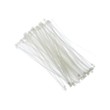 Tek-iş Kablo Bağı Cırt Kelepçe 140 Mm X 2.5 Mm Beyaz 100 Adet Poşet