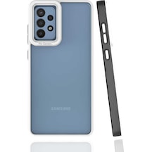 Galaxy Uyumlu A72 Kılıf Uzrm Mima Kapak - Siyah Siyah