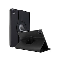 Microsonic Apple Uyumlu iPad Pro 12.9 `` 2022 6. Nesil Kılıf (A2436-A2764-A2437-A2766) 360 Rotating Stand Deri Siyah Microsonic Apple Uyumlu iPad Pro 12.9 `` 2022 6. Nesil Kılıf (A2436-A2764-A2437-A2766) 360 Rotating Stand Deri Siyah