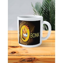 Bonk Baskılı Kupa Bardak Kişiye Özel Desen 3 Çok Renkli