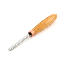 Beavercraft K8/08 Kompakt Düz Oluklu Ahşap Oyma Iskarpelası, Sweep 8, 8 Mm