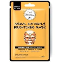 Bee Beauty Animal Butterfly Kağıt Yüz Maskesi