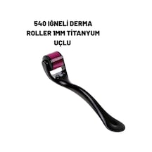 Ev Tipi Mikro İğneli Cilt Bakım Aleti 1 Mm Titanyum Roller -