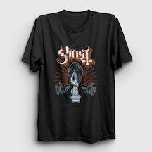 Presmono Unisex Argentina Ghost T-shirt Siyah