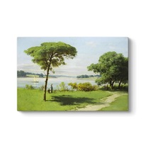 Hoca Ali Rıza - Manzara Tablosu 45 X 30